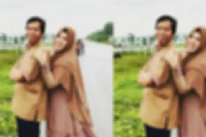 Kiwil dan istri pertama Rohimah Alli