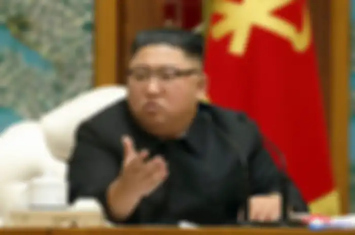 Pemimpin Korea Utara Kim Jong Un.