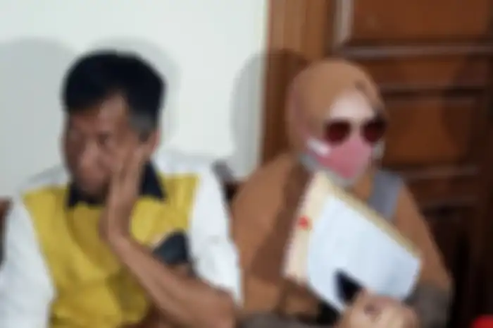 Kiwil dan Rohimah saat ditemui di Pengadilan Agama Jakarta Selatan, Rabu (20/1/2021). 