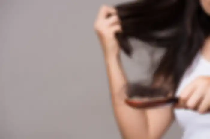 ilustrasi rambut rontok