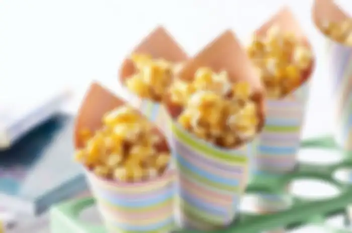 Salted caramel popcorn home made