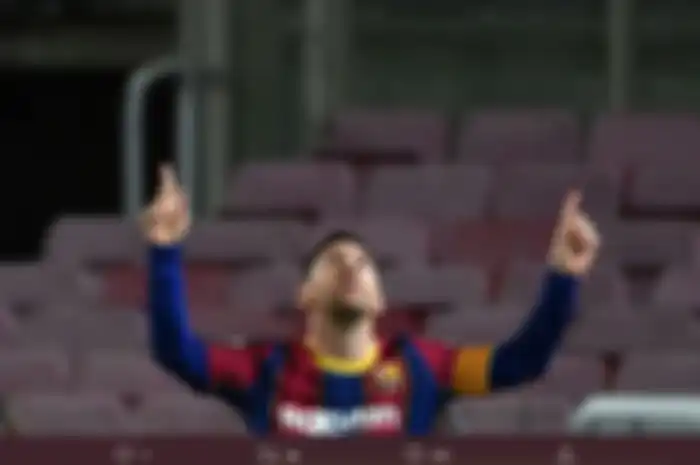Lionel Messi mencetak gol ke-650 bersama Barcelona kala menaklukkan Athtletic Bilbao 2-1 pada laga pekan ke-21 Liga Spanyol.