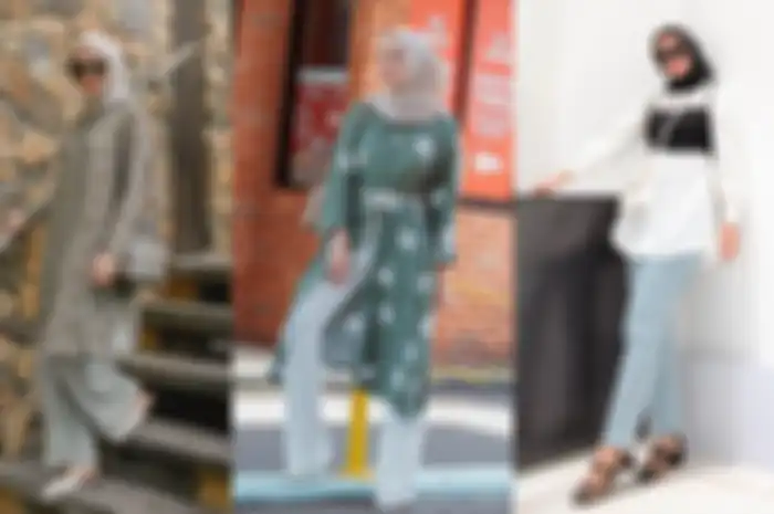 Tunik ala Mega Iskanti
