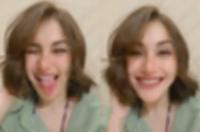 Ayu Ting Ting potong rambut