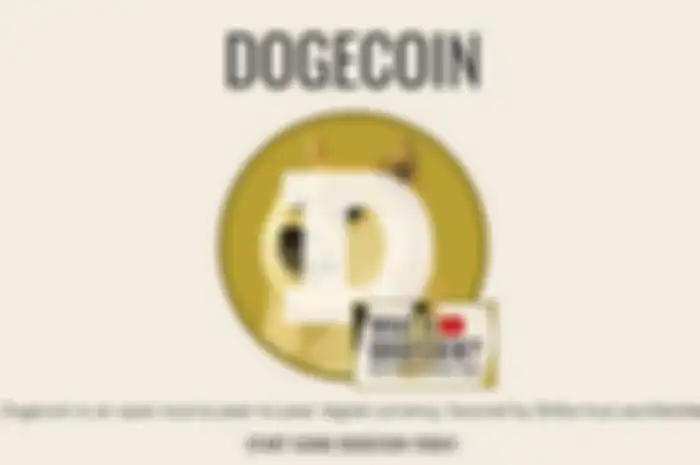 Ilustrasi dogecoin