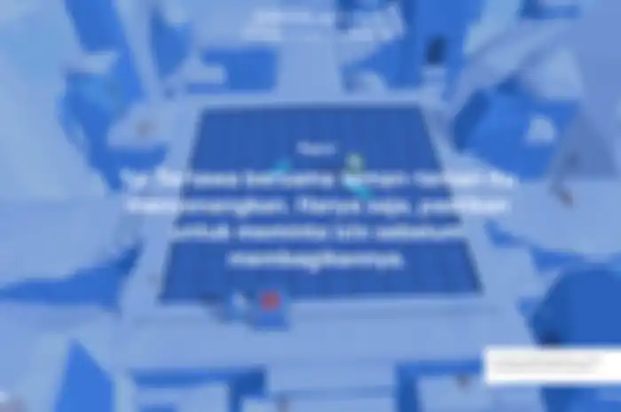 Cuplikan game interaktif Google bernama Interland