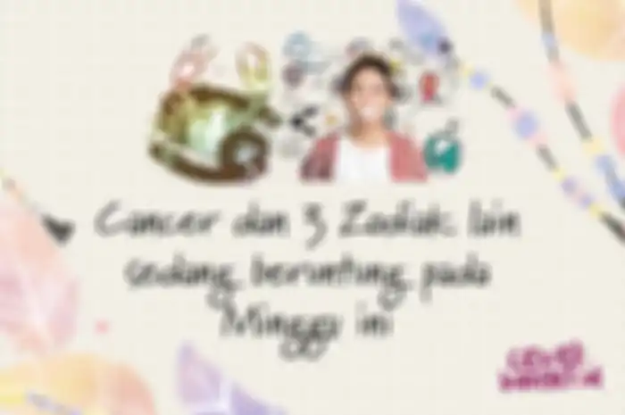 Cancer dan 3 Zodiak lain Sedang Beruntung pada Minggu ini