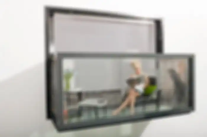 Jendela bloomframe, modern serbabisa ini tetap berfungsi eski listrik mati.