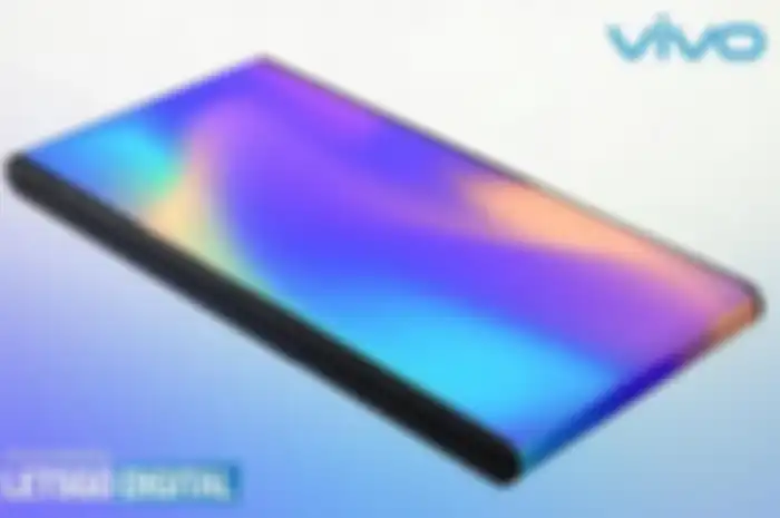 Ilustrasi seri smartphone foldable milik Vivo.