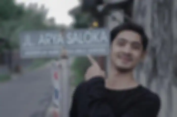 Penampakan Jalan Arya Saloka di Desa Gentan, Kecamatan Baki, Sukoharjo