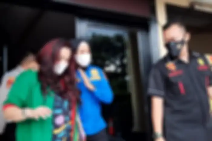Jennifer Jill saat dijumpai Grid.ID di Polres Metro Jakarta Barat, Kamis (18/2/2021). 