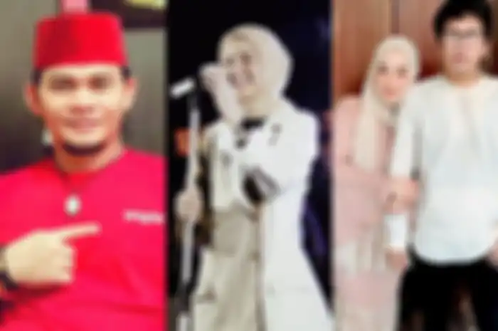 Mbah Mijan, Nissa Sabyan, dan Ayus Sabyan bersama istrinya