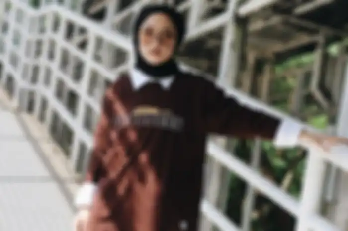 Nissa Sabyan dengan ootdnya