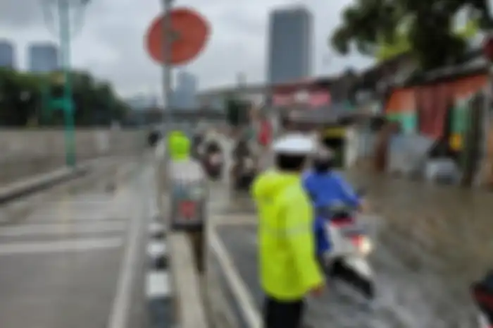 Ilustrasi banjir Jakarta