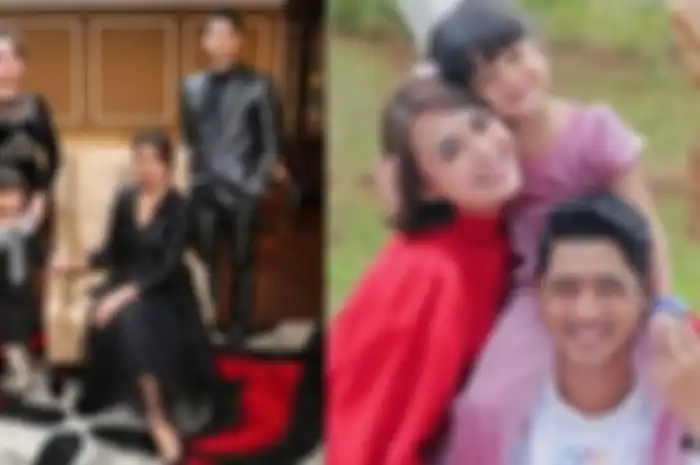 Foto keluarga Aldebaran Al Fahri di sinetron Ikatan Cinta yang bikin baper penonton.  