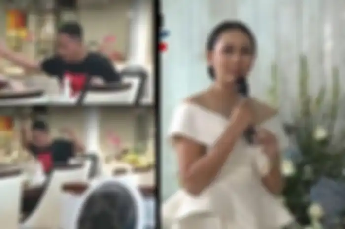 Celine Evangelista dituding jadi penyebab batalnya pernikahan Kalina Ocktaranny dan Vicky Prasetyo.