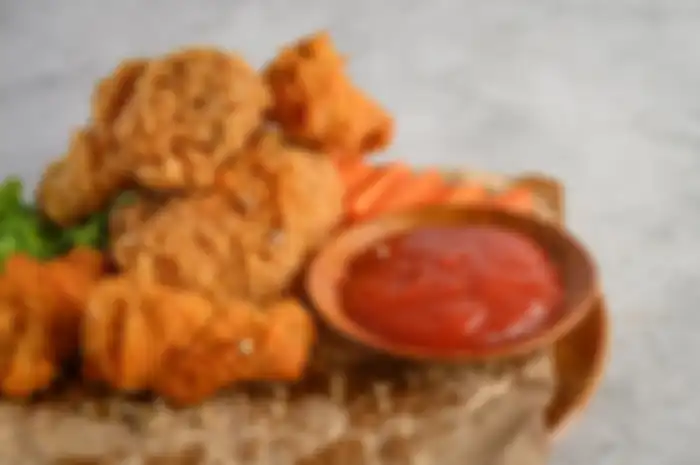Ilustrasi ayam goreng ala KFC