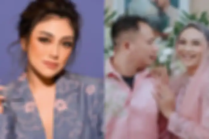 Kolase Foto Celine Evangelista dan Vicky Prasetyo Kalina Ockataranny. 