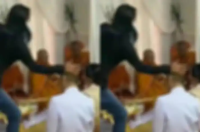 Ibu kandung Saranu Mu Kawe (34) tiba-tiba datang menempeleng kepalanya saat proses pernikahan.