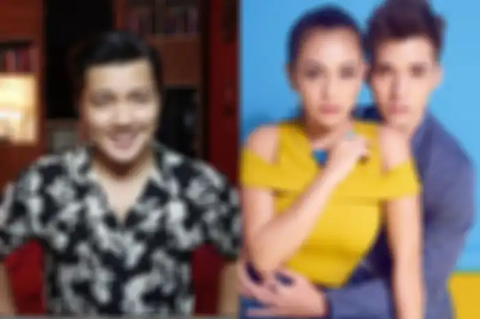 Kolase Foto Celine Evangelista, Stefan William dan Dirly Idol. 