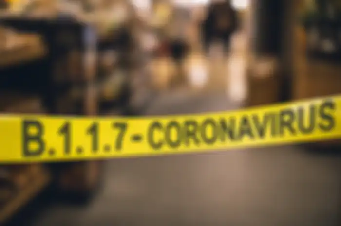 (Ilustrasi) Varian baru virus corona yang lebih menular, yakni virus corona B117