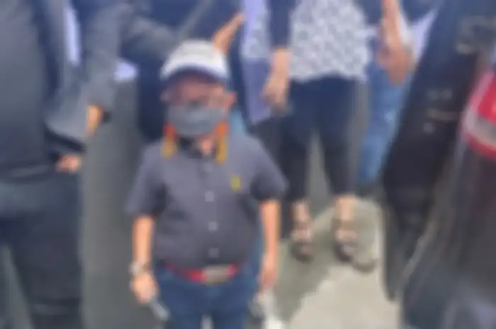 Daus Mini saat jumpa pers di kantor Komisi Nasional Perlindungan Anak, kawasan Pasar Rebo, Jakarta Timur, Selasa (2/3/2021).