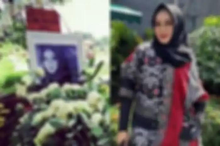 Tukang Gali Kubur Beri Kesaksian, Begini Kondisi Tanah Makam Rina Gunawan, Pusara Istri Teddy Syah yang Gemar Membantu Orang Seperti Ini Penampakannya