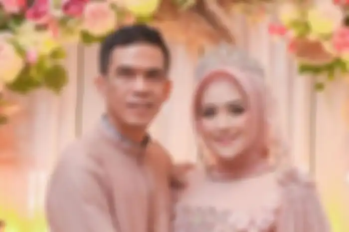 Meggy Wulandari dan suaminya, H Muhammad