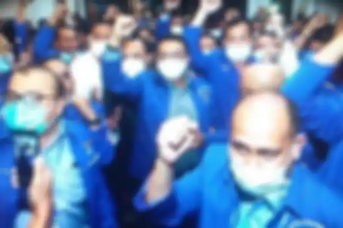Moeldoko yang ditunjuk sebagai Ketua Umum Partai Demokrat versi KLB Sumatera Utara.