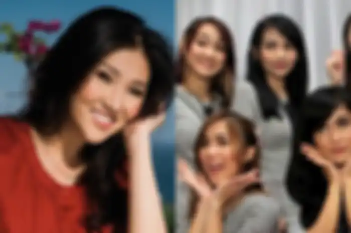 Sarwendah reuni dengan member CherryBelle lain
