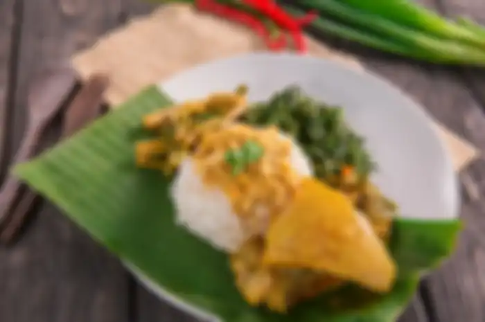 Sajian Nasi Padang.