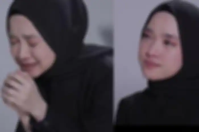 Tangis Nissa Sabyan perdana muncul pasca isu perselingkuhannya dengan Ayus 