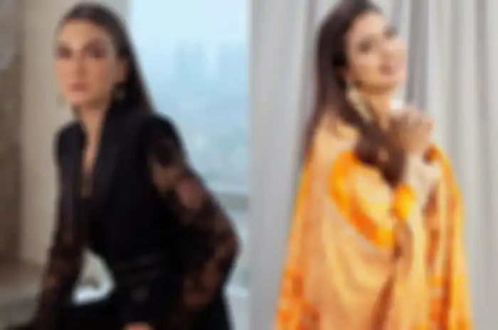 Luna Maya dan Kajol Devgan