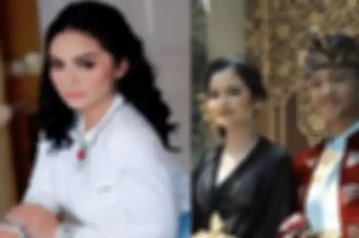Sarah Menzel, Azriel Hermansyah dan Krisdayanti 