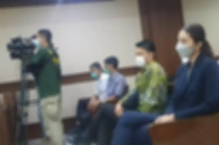 Sekretaris Pribadi (Sespri) Menteri Kelautan dan Perikanan Edhy Prabowo, Anggia Tesalonika Kloer 
