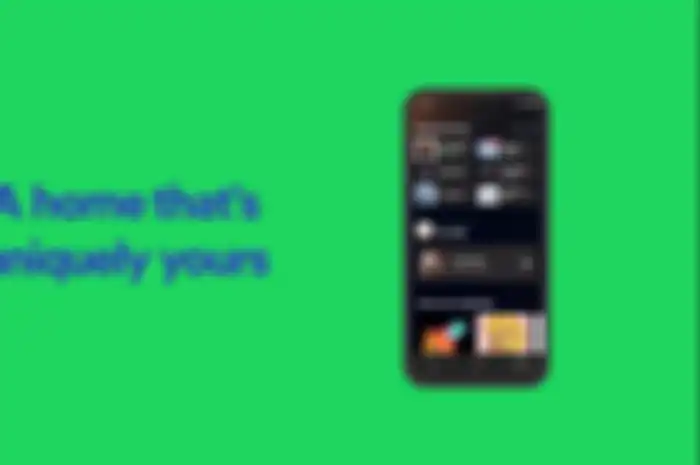 Home Hub baru Spotify Mobile