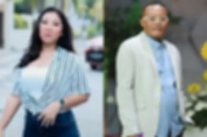 Kolase foto Kiky Saputri dan Sule