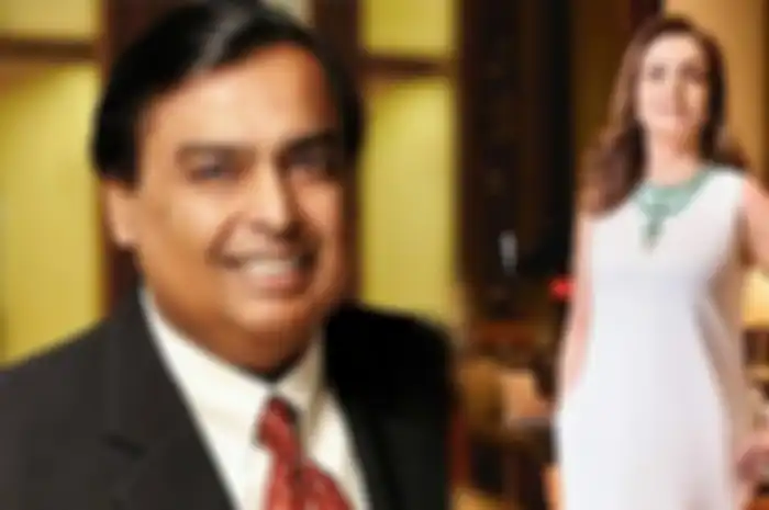 Mukesh Ambani dan istrinya, Nita Ambani