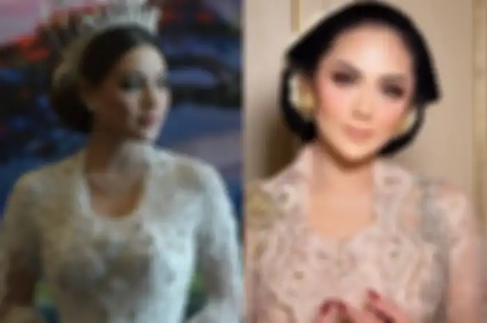 Kolase Foto Aurel Hermansyah dan Krisdayanti