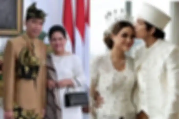 Presiden Jokowi, Ibu Iriana, Aurel dan Atta
