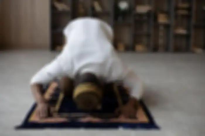Ilustrasi sholat. 