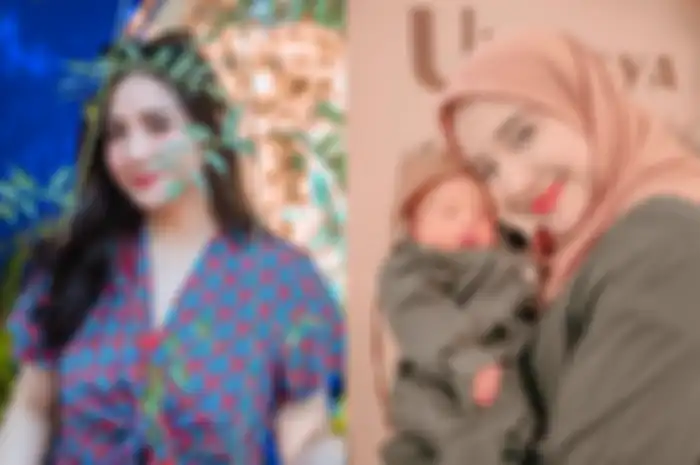 Nagita Slavina dan Zaskia Sungkar