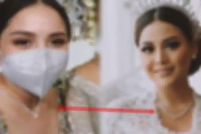Kalung yang Dipakai Aurel Hermansyah Saat Akad Nikah Kembaran dengan Nagita Slavina yang Dibanderol  dengan Harga 12 M, Begini Jawaban Ashanty