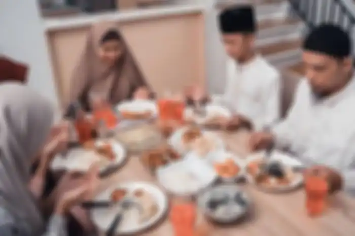 Ilustrasi buka puasa bersama.