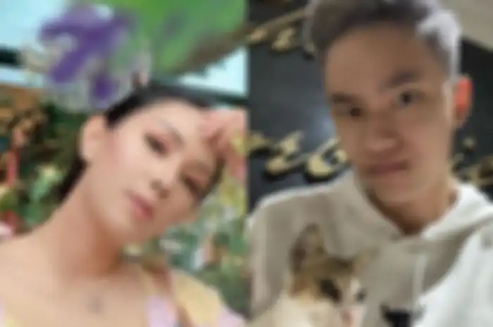 Kolase Foto Kalina Ocktaranny dan Azka Corbuzier