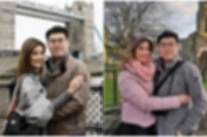 Asty Ananta dan sang suami, Hendra Suyanto.