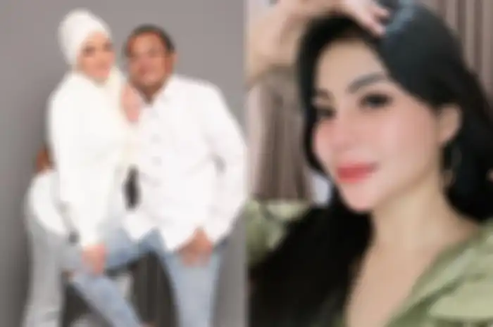  Kolase Foto Nathalie Holscher, Sule dan Tisya Erni.