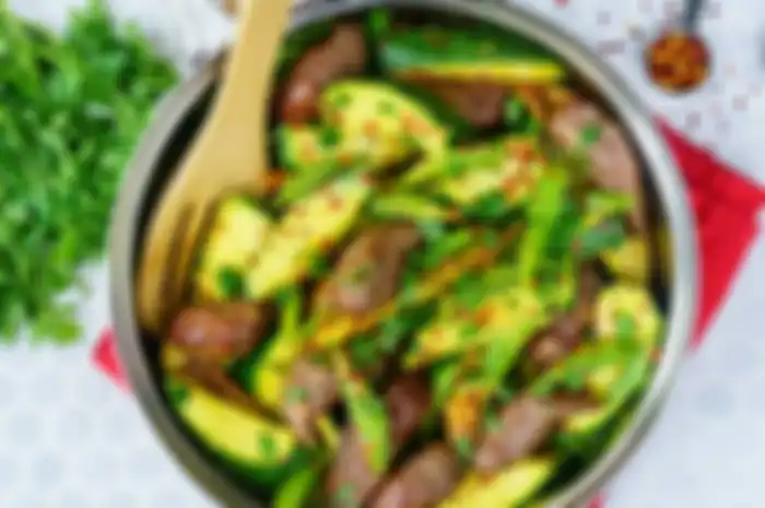 Menu diet dengan daging