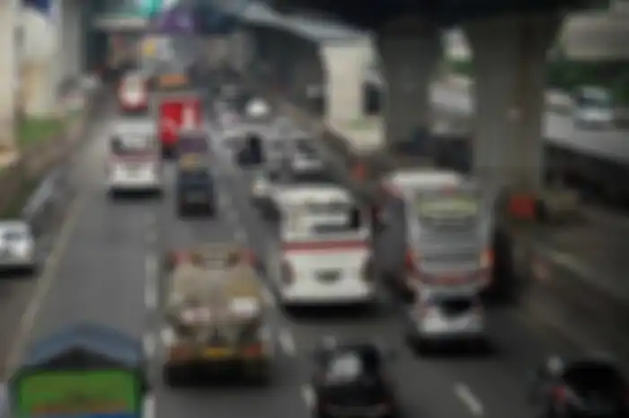 Mudik lebaran di tol Cikampek