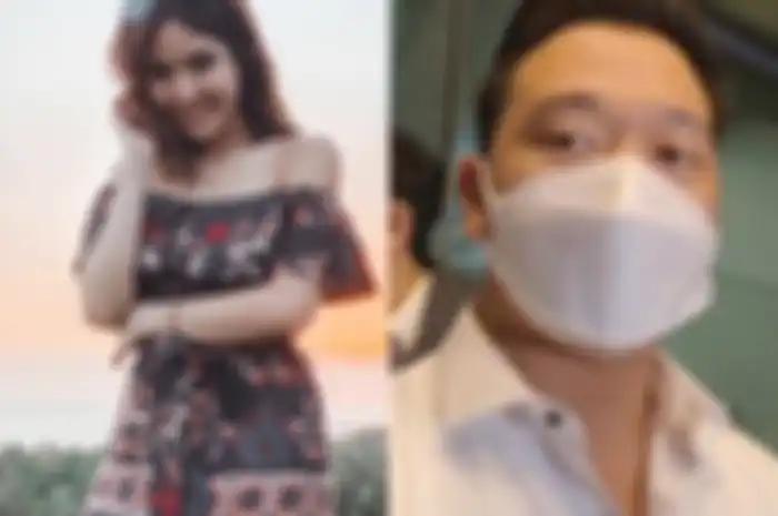 Foto kolase Gisel dan Nobu alias MYD